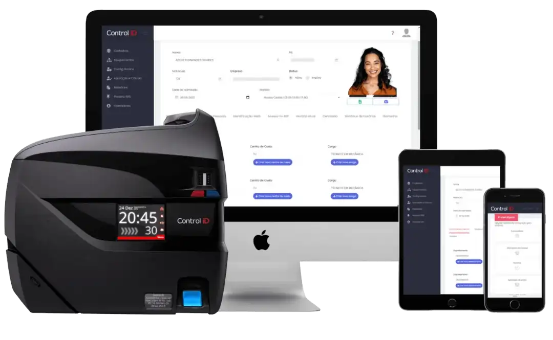 Relógio de ponto eletrônico LocPonto